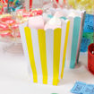 Picture of SUNSHINE YELLOW CANDY BUFFET POPCORN BOXES
